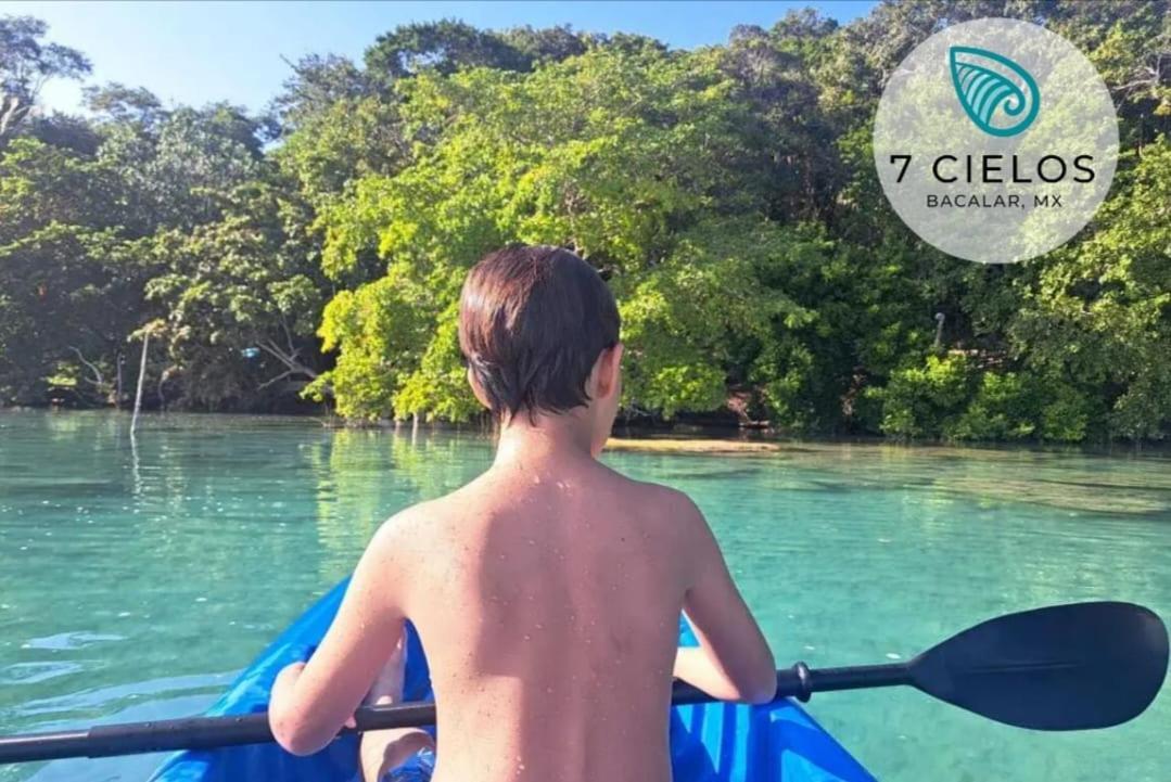 7 Cielos Bacalar. Экстерьер фото