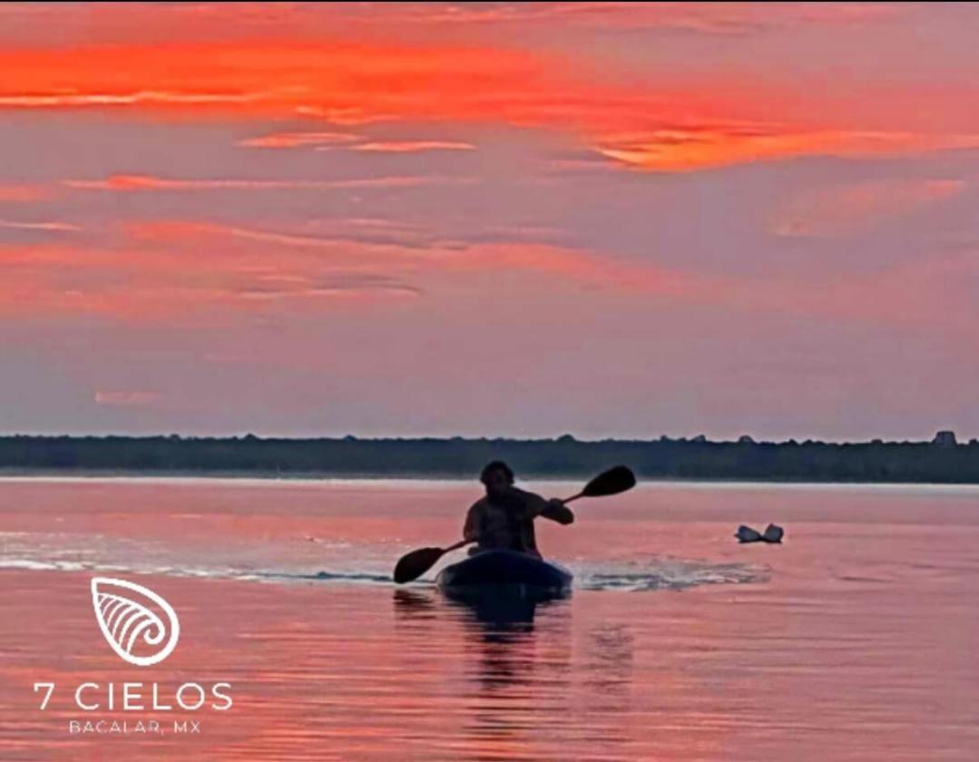 7 Cielos Bacalar. Экстерьер фото